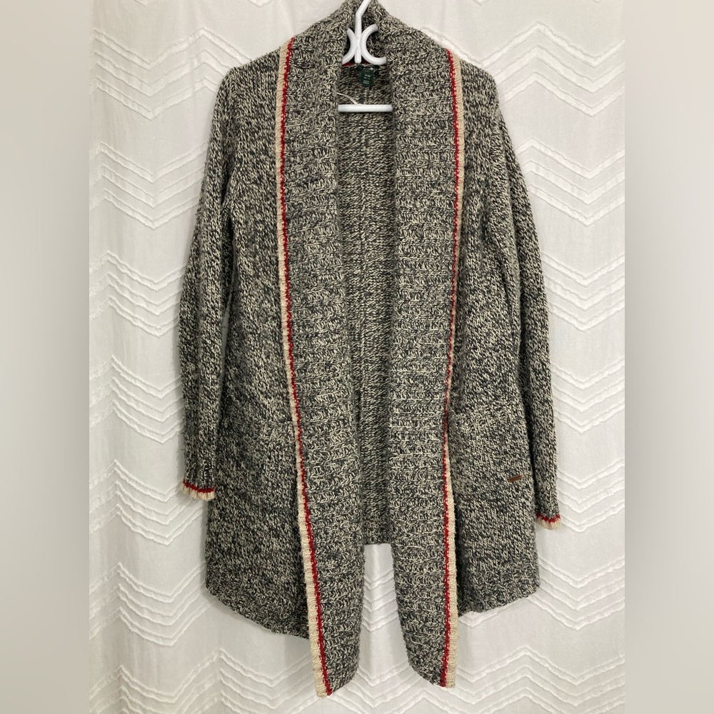 Roots cabin Open Front Cardigan